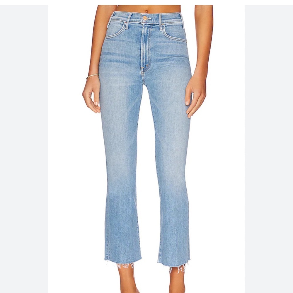 MOTHER Hustler Ankle Fray in High Life size 28 EUC